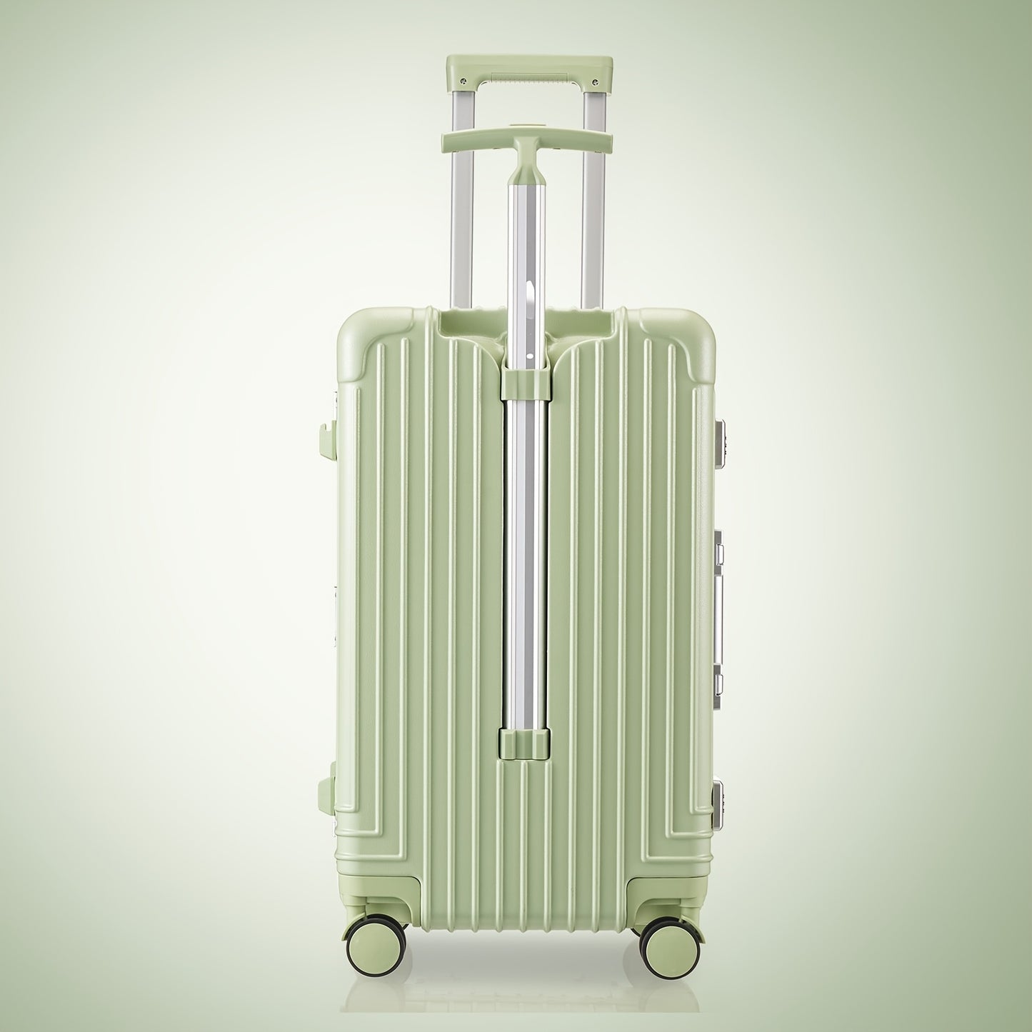 Aluminum Frame Luggage, Large Capacity Luggage, Double Trolley Handle
