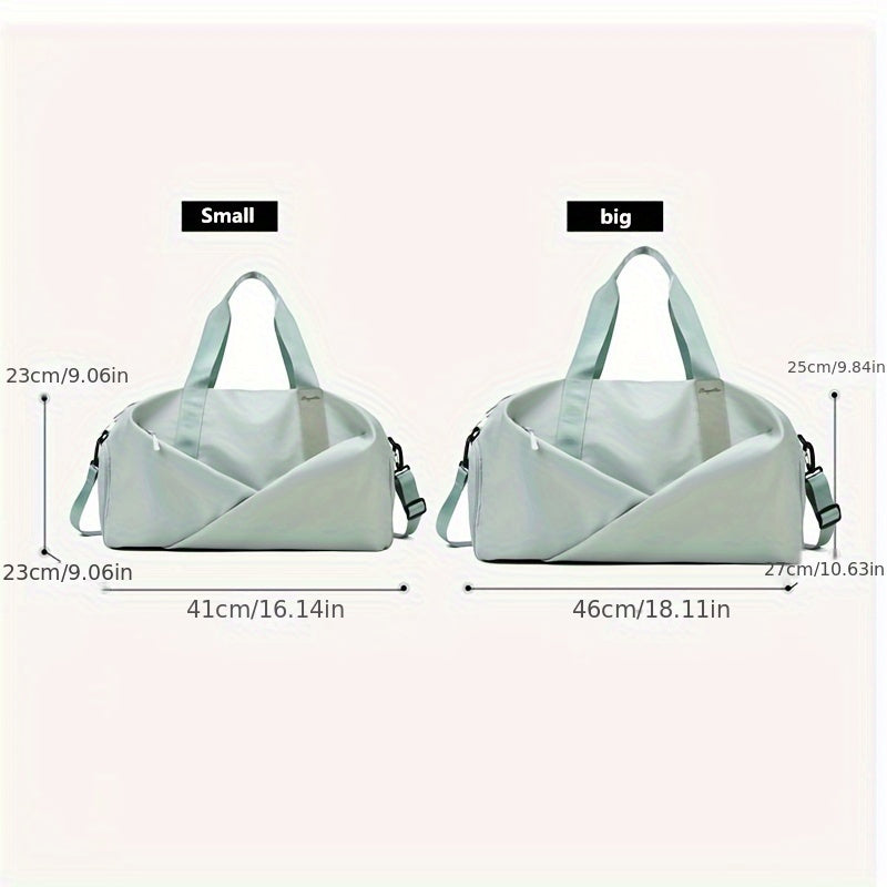Large Capacity Yoga Gym Duffel Bag for Women - Lightweight