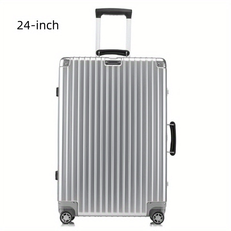 20-Inch Heavy-Duty Aluminum Frame Carry-On Suitcase with TSA Lock