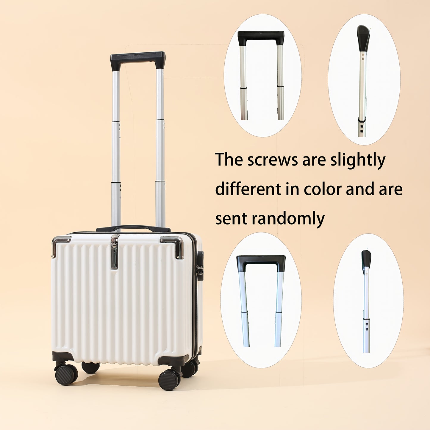 1pc 18-Inch Luggage, Travel Function Carry-On Luggage