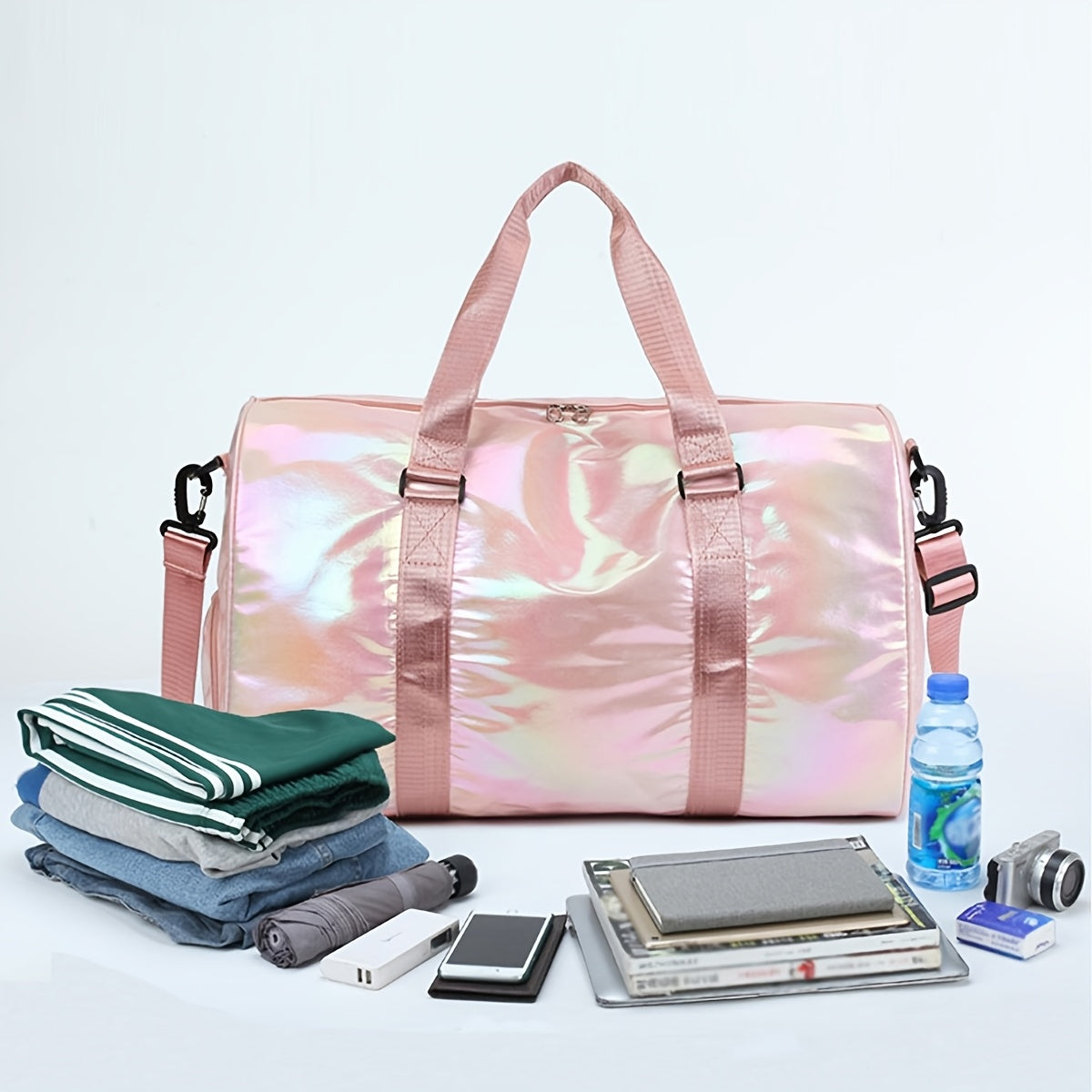 Custom Travel Bag High Capacity 1pc Embroidery Customization Travel Bag
