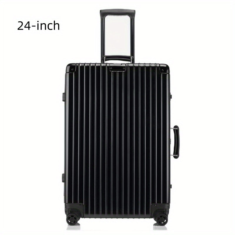 20-Inch Heavy-Duty Aluminum Frame Carry-On Suitcase with TSA Lock