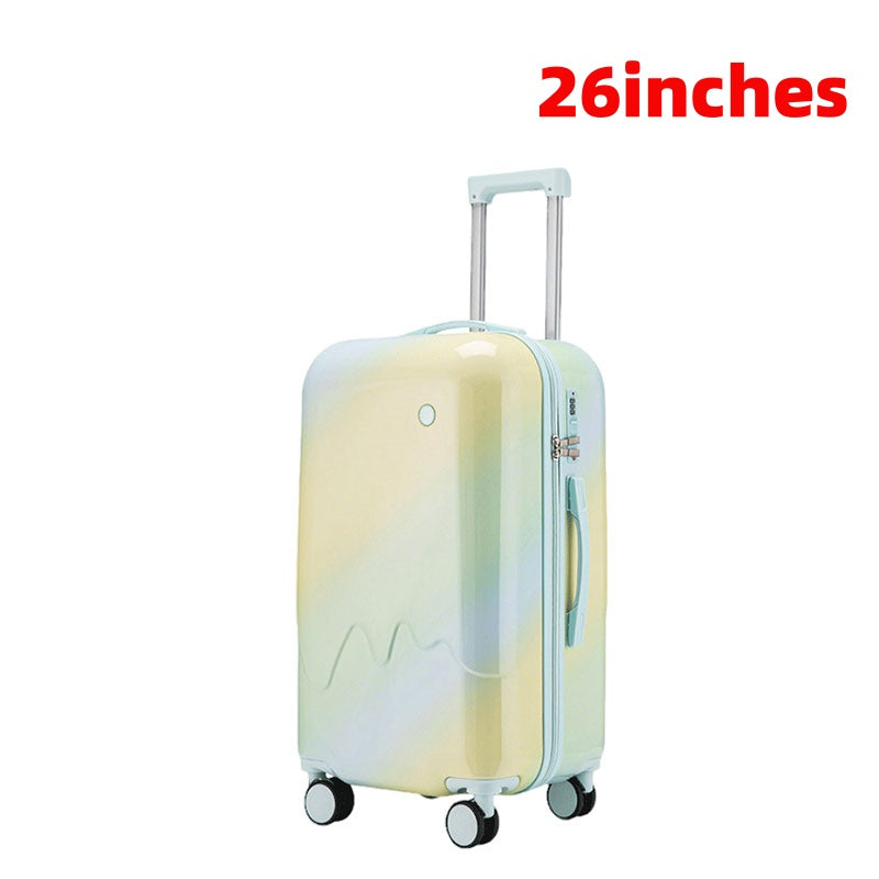 ET Gradient-Style Spinner Suitcase with Telescopic Handle