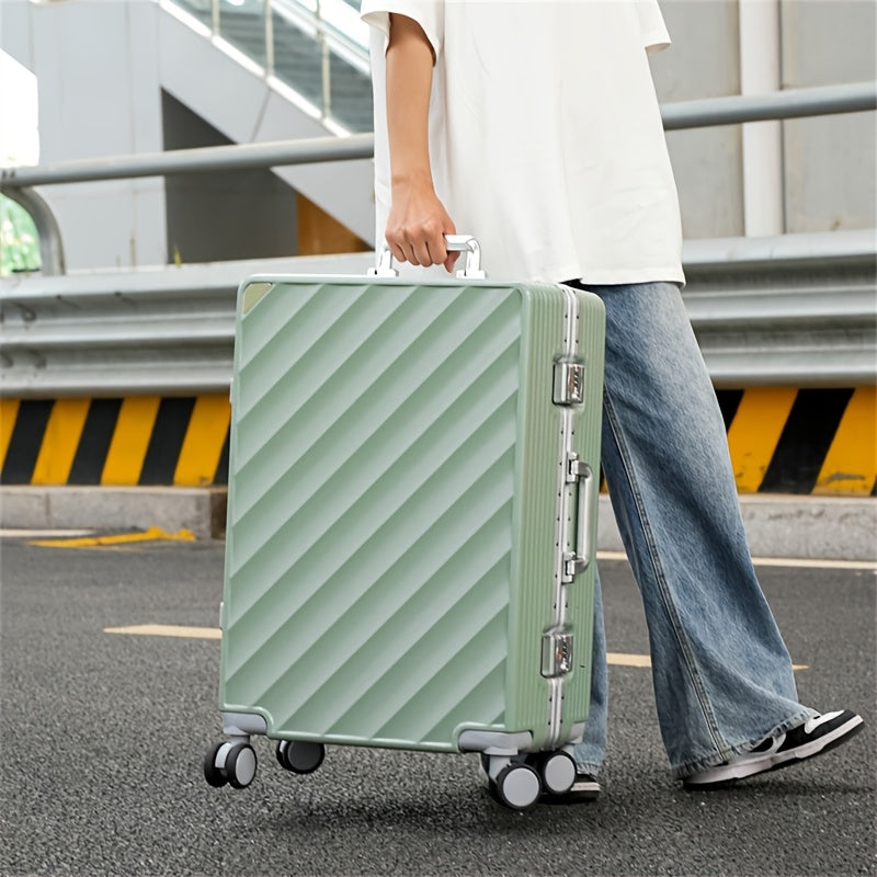 Elegant Suitcase GEYIDAISHU Aluminum Frame Suitcase