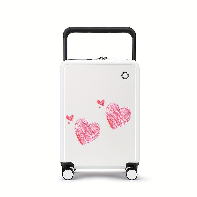 1pc Set of Wide Luggage Trolley Suitcase, Can Board It, Large Capacity Luggage