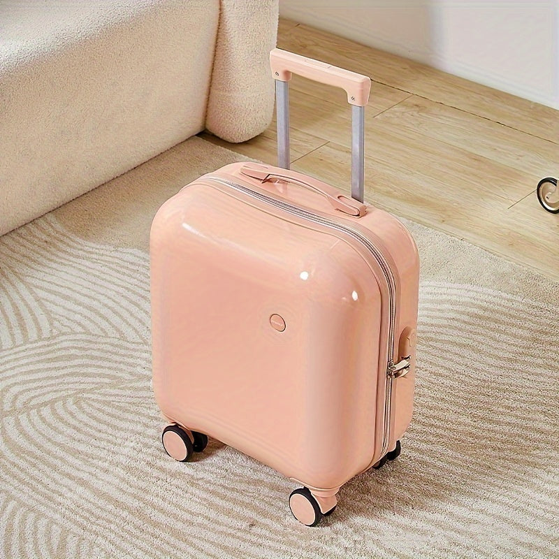 HOMEFISH Macaron Colors HOMEFISH 18-Inch Lightweight Carry-On - Durable PVC