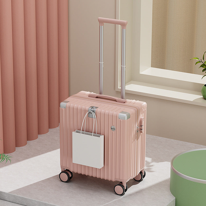 Unisex 18-Inch Carry-On Luggage with TSA Lock