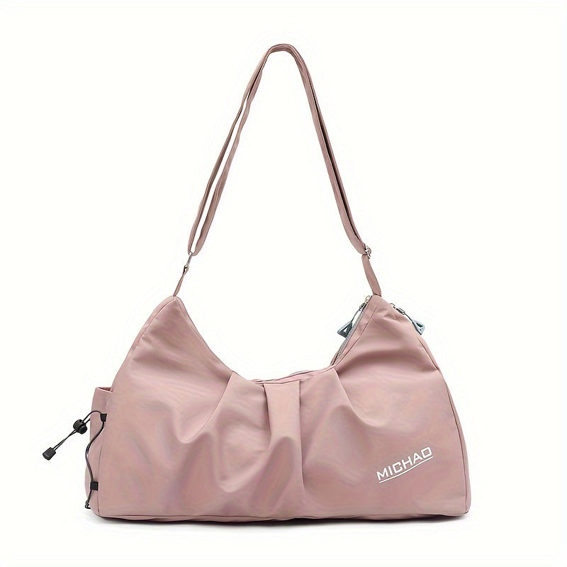 Yoga Bag Women's Sports Fitness Training Bag Fashionable Short Trip Luggage Bag Large Capacity Travel Bag Lightweight Travel Storage Bag