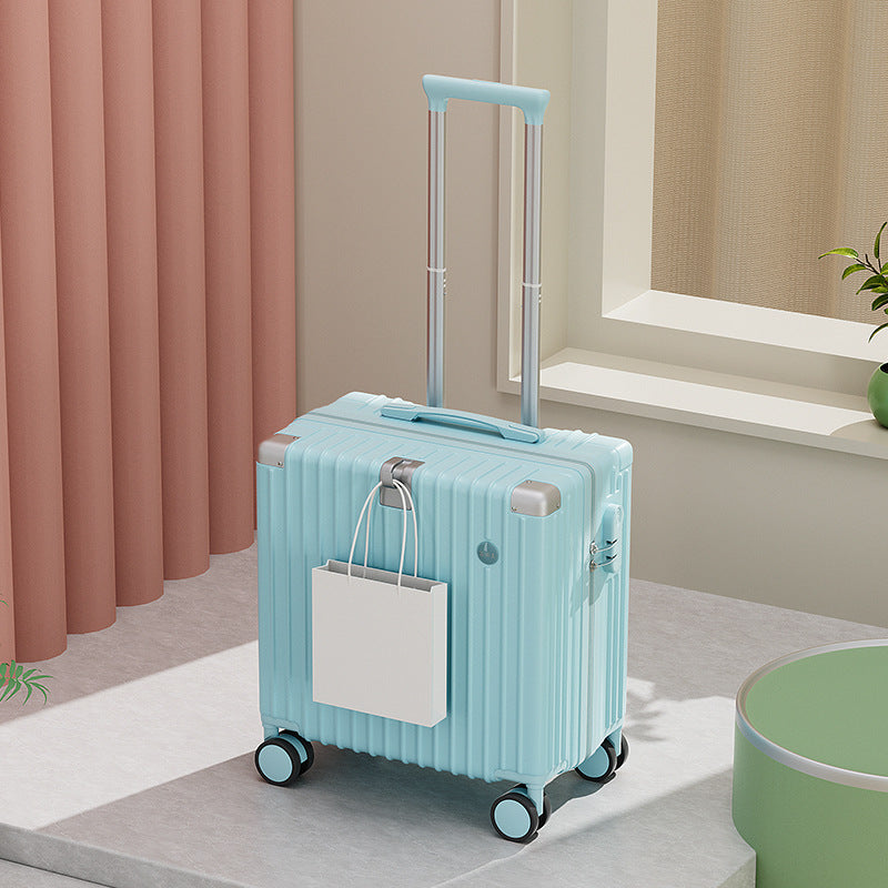 Unisex 18-Inch Carry-On Luggage with TSA Lock