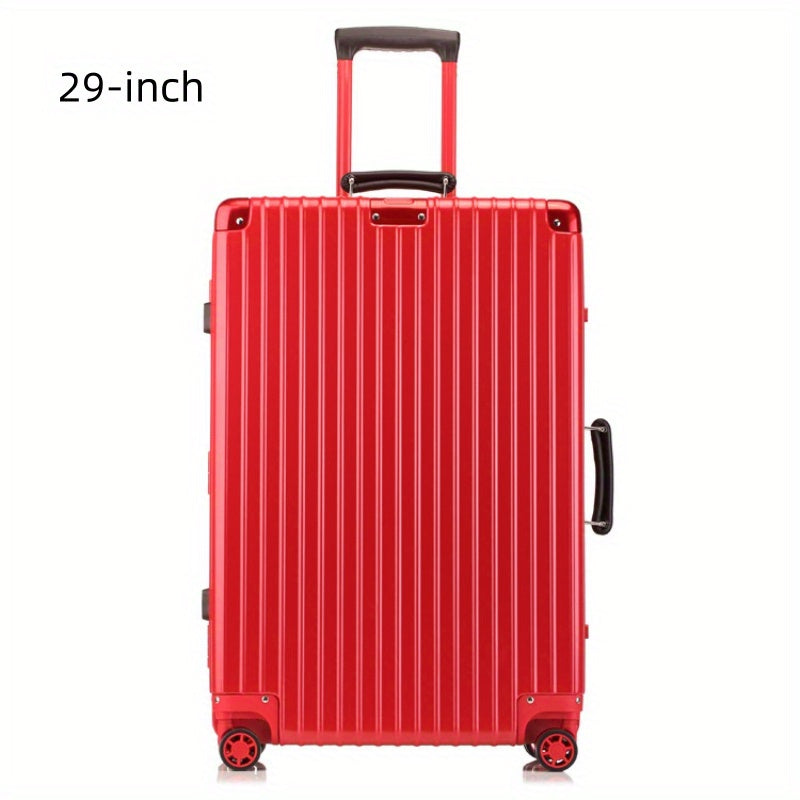 20-Inch Heavy-Duty Aluminum Frame Carry-On Suitcase with TSA Lock