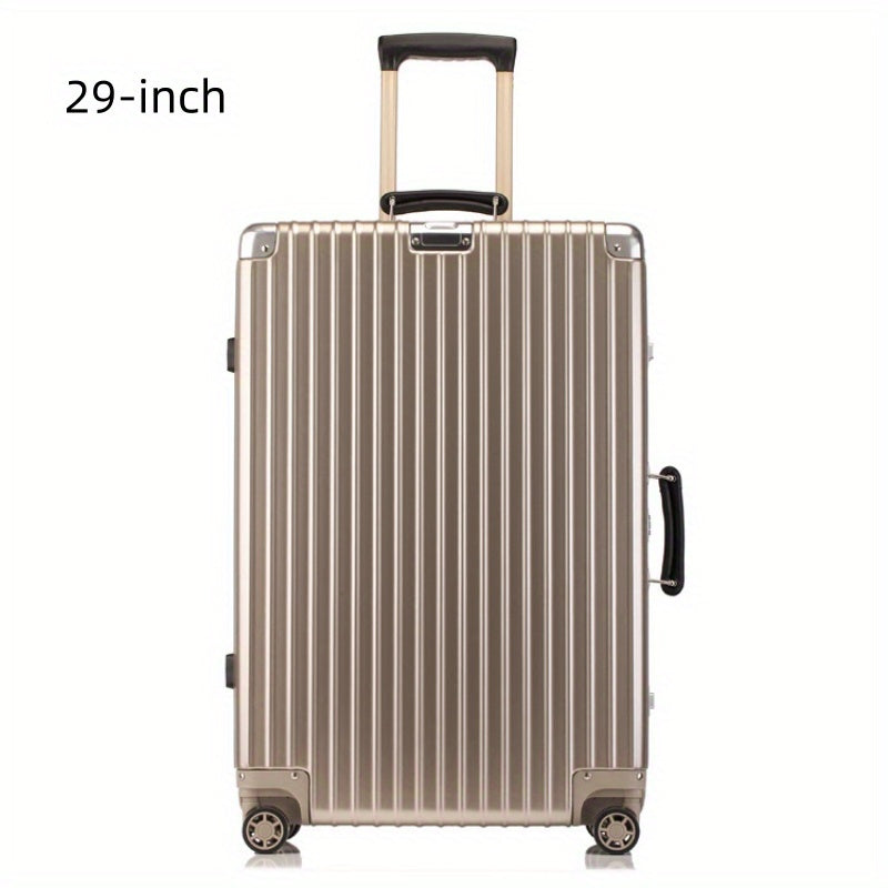 20-Inch Heavy-Duty Aluminum Frame Carry-On Suitcase with TSA Lock