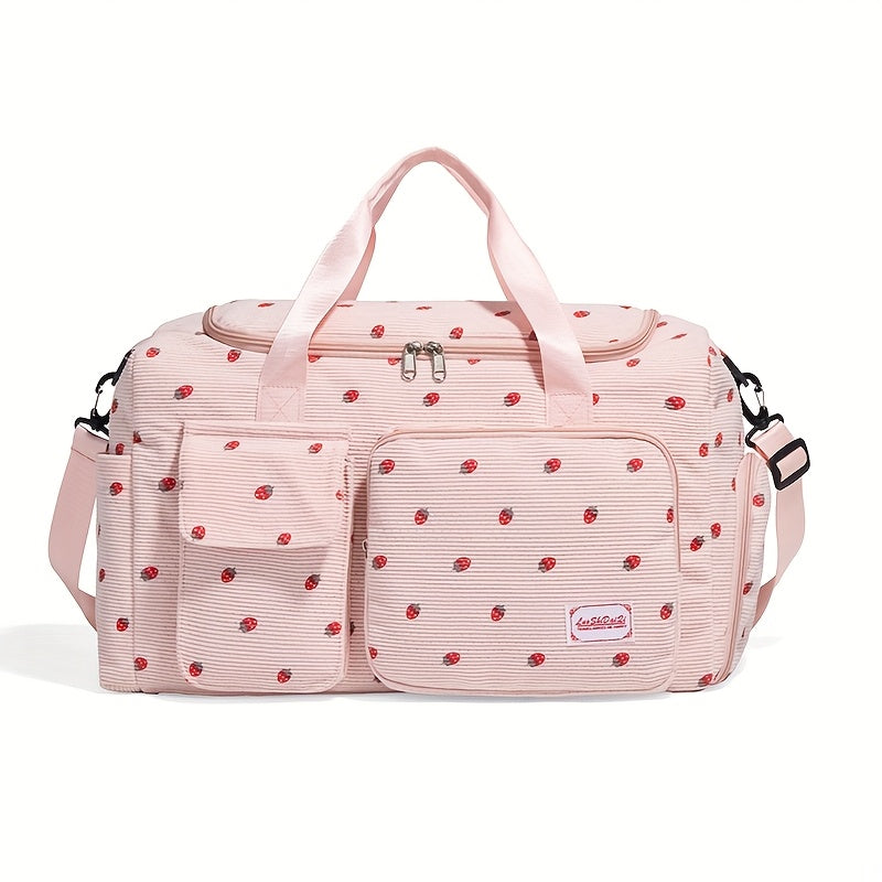 eonothem Large Capacity Travel Tote Bag with Multiple Pockets