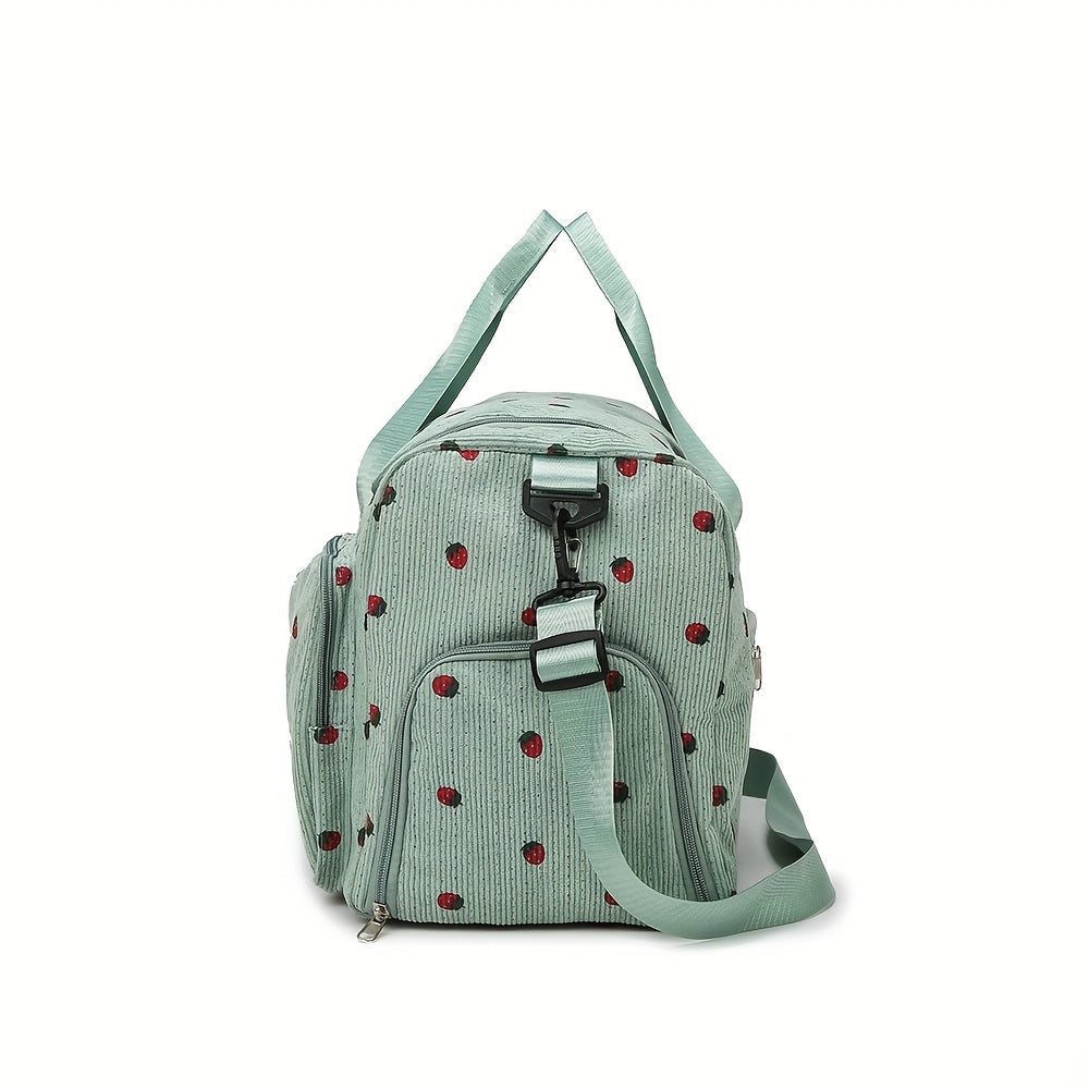 HUOHUO Women'S Large Capacity Travel Duffel Bag - Lightweight Gym