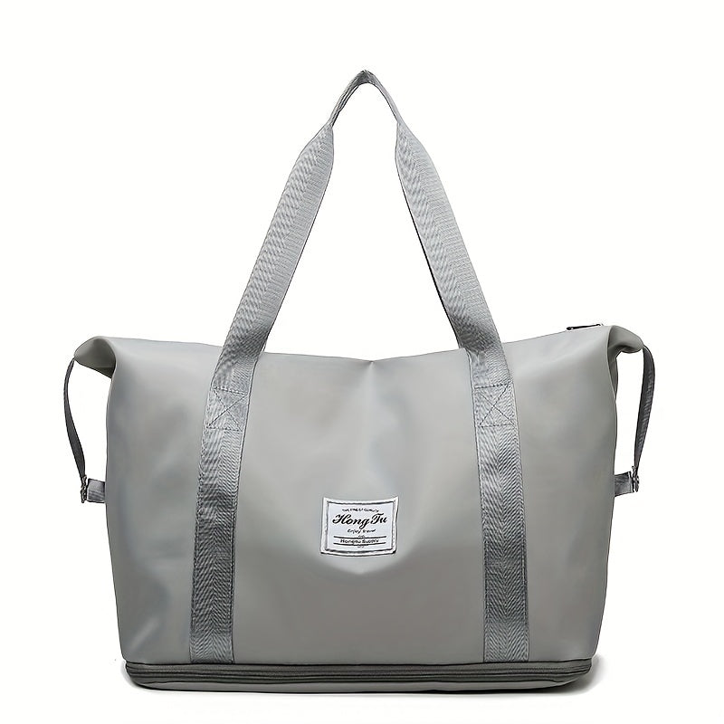 Large Capacity Folding Travel Bag Luggage Tote Gym Foldable Shoulder Bag for Women and Men