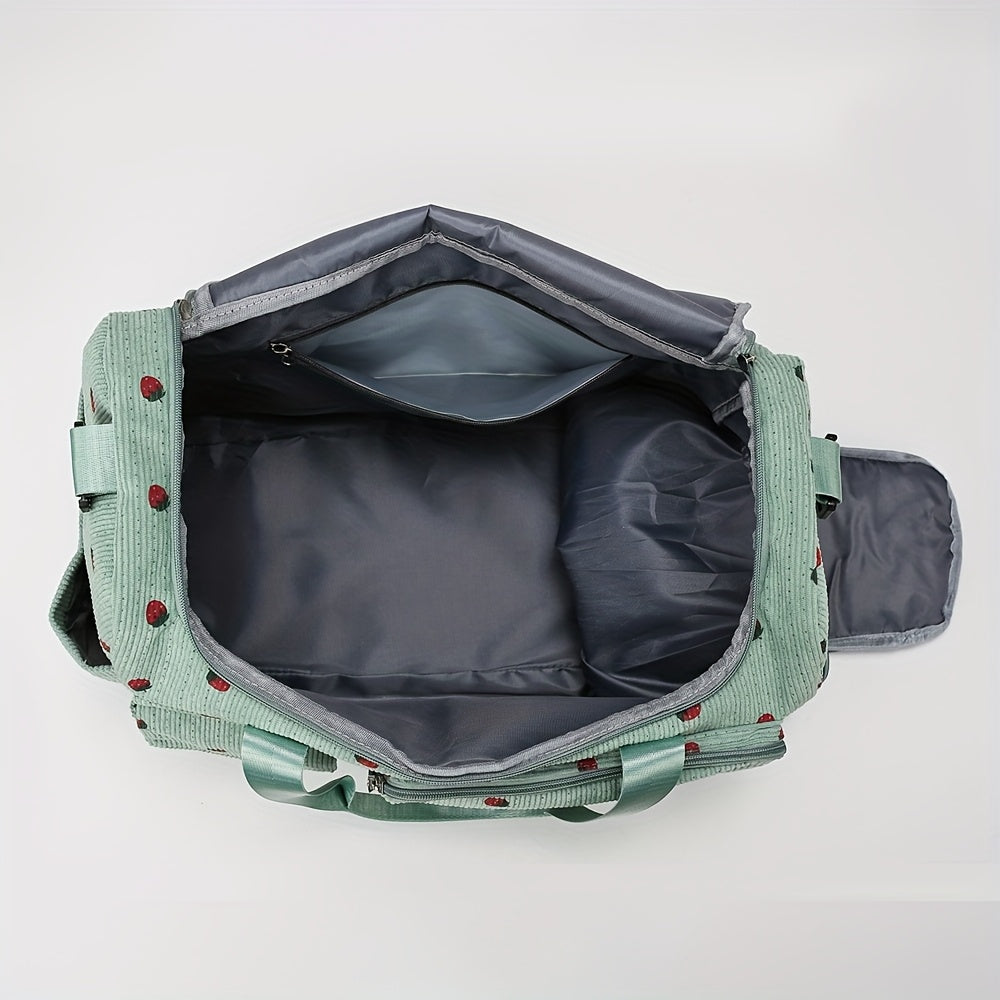 HUOHUO Women'S Large Capacity Travel Duffel Bag - Lightweight Gym