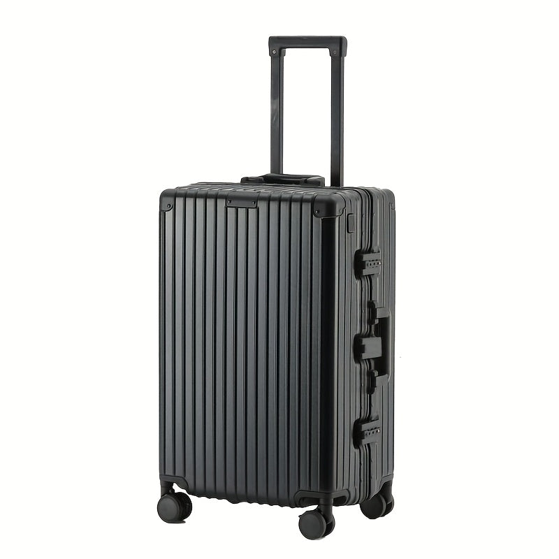 Suitcase, aluminum frame suitcase, spinner luggage with telescopic handle