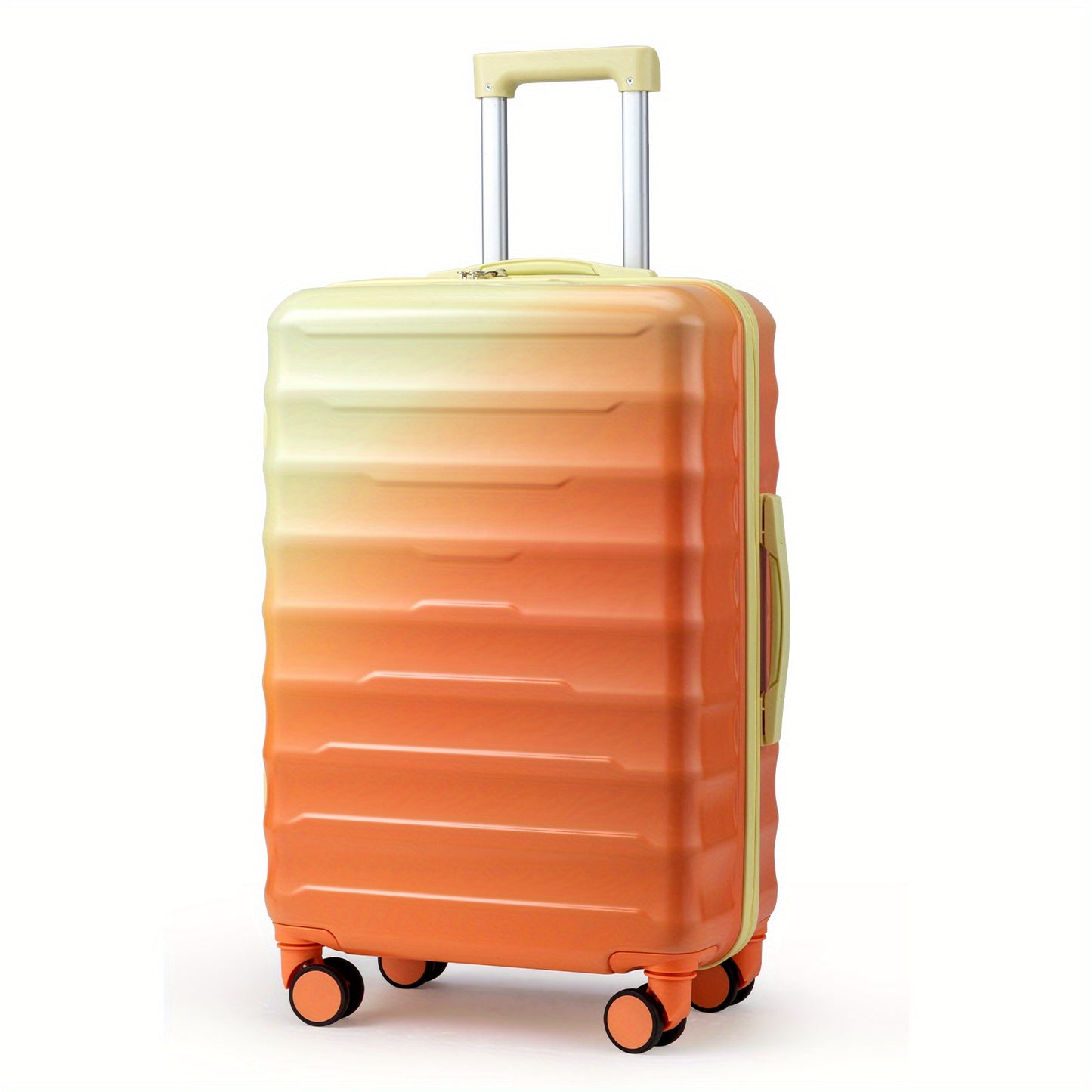 1pc Large 20\u002F24\u002F28-Inch Hardshell ABS+PC Suitcase with TSA Lock