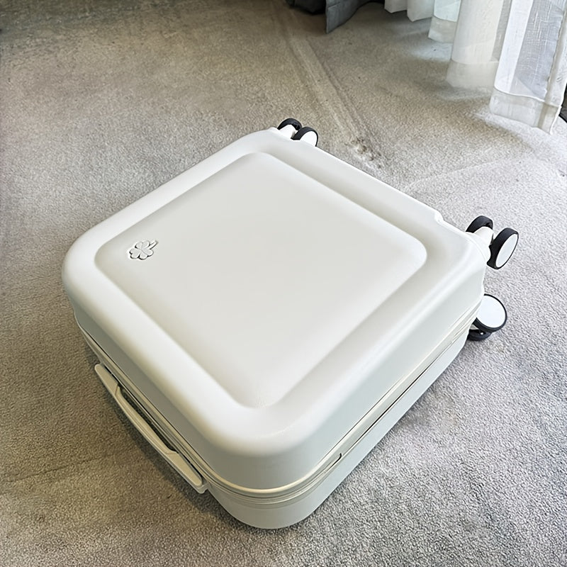 HOMEFISH 18-Inch Lightweight Carry-On Luggage with Spinner Wheels & TSA Lock