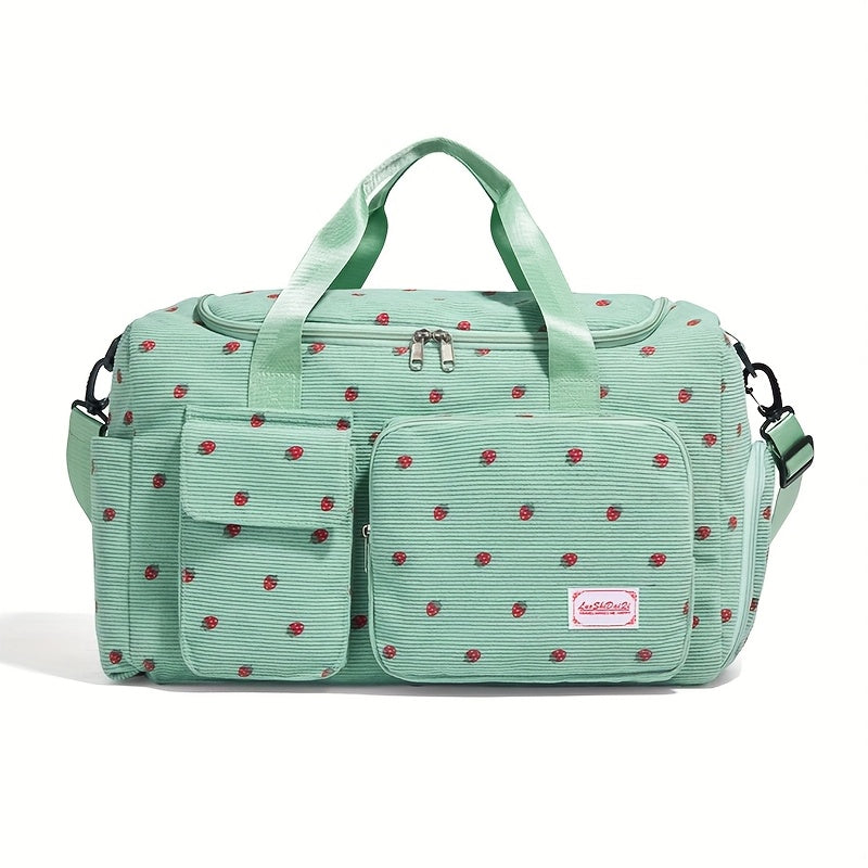 eonothem Large Capacity Travel Tote Bag with Multiple Pockets