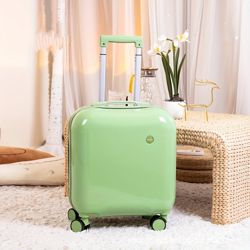 HOMEFISH Macaron Colors HOMEFISH 18-Inch Lightweight Carry-On - Durable PVC