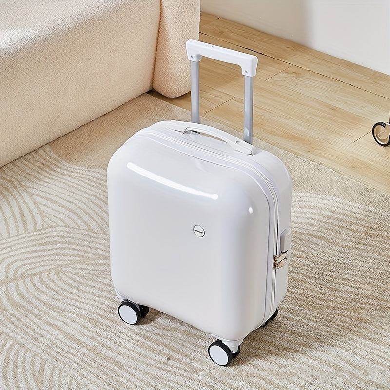 HOMEFISH Macaron Colors HOMEFISH 18-Inch Lightweight Carry-On - Durable PVC