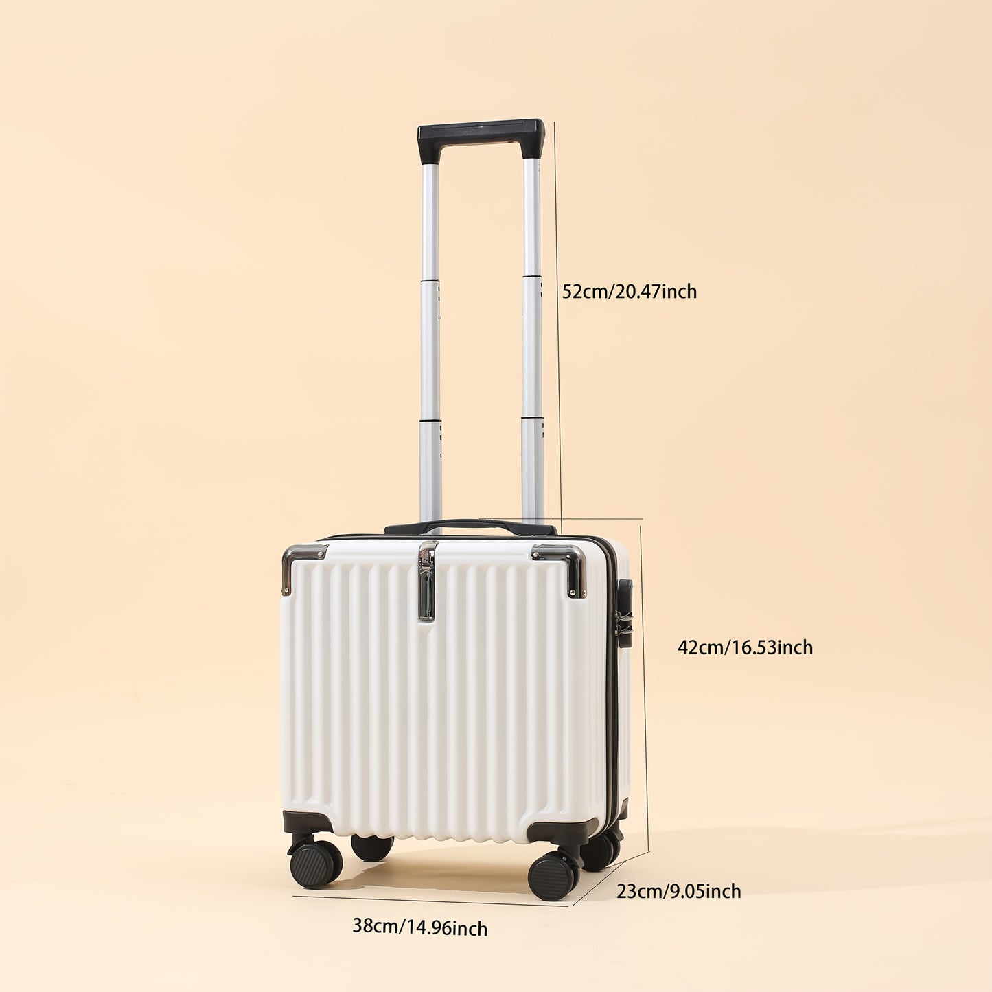 1pc 18-Inch Luggage, Travel Function Carry-On Luggage