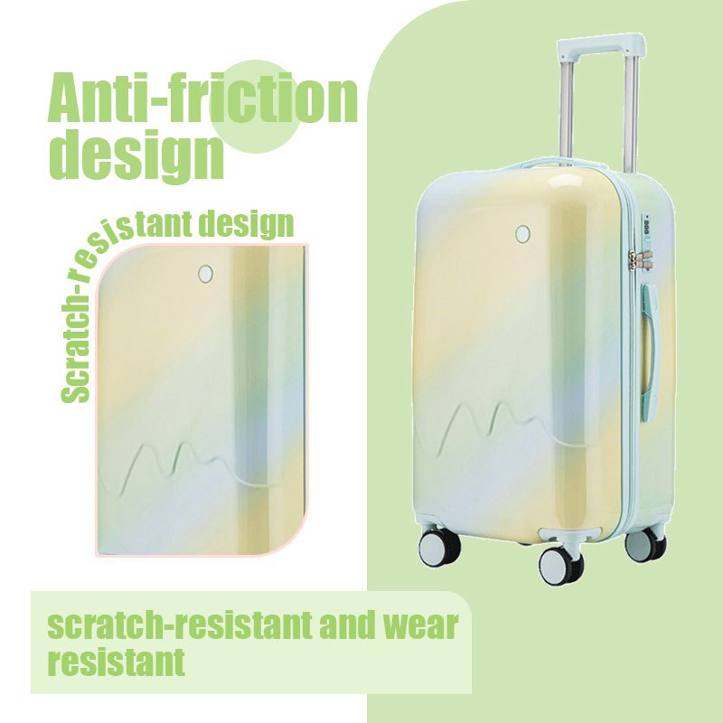 ET Gradient-Style Spinner Suitcase with Telescopic Handle