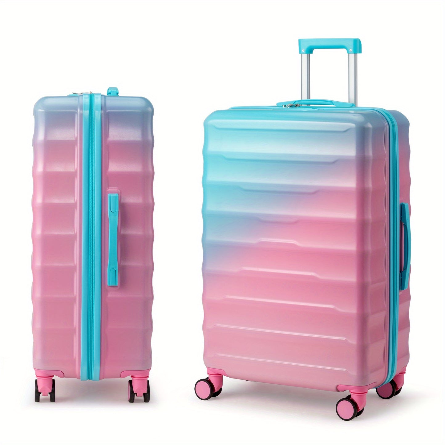 1pc Large 20\u002F24\u002F28-Inch Hardshell ABS+PC Suitcase with TSA Lock