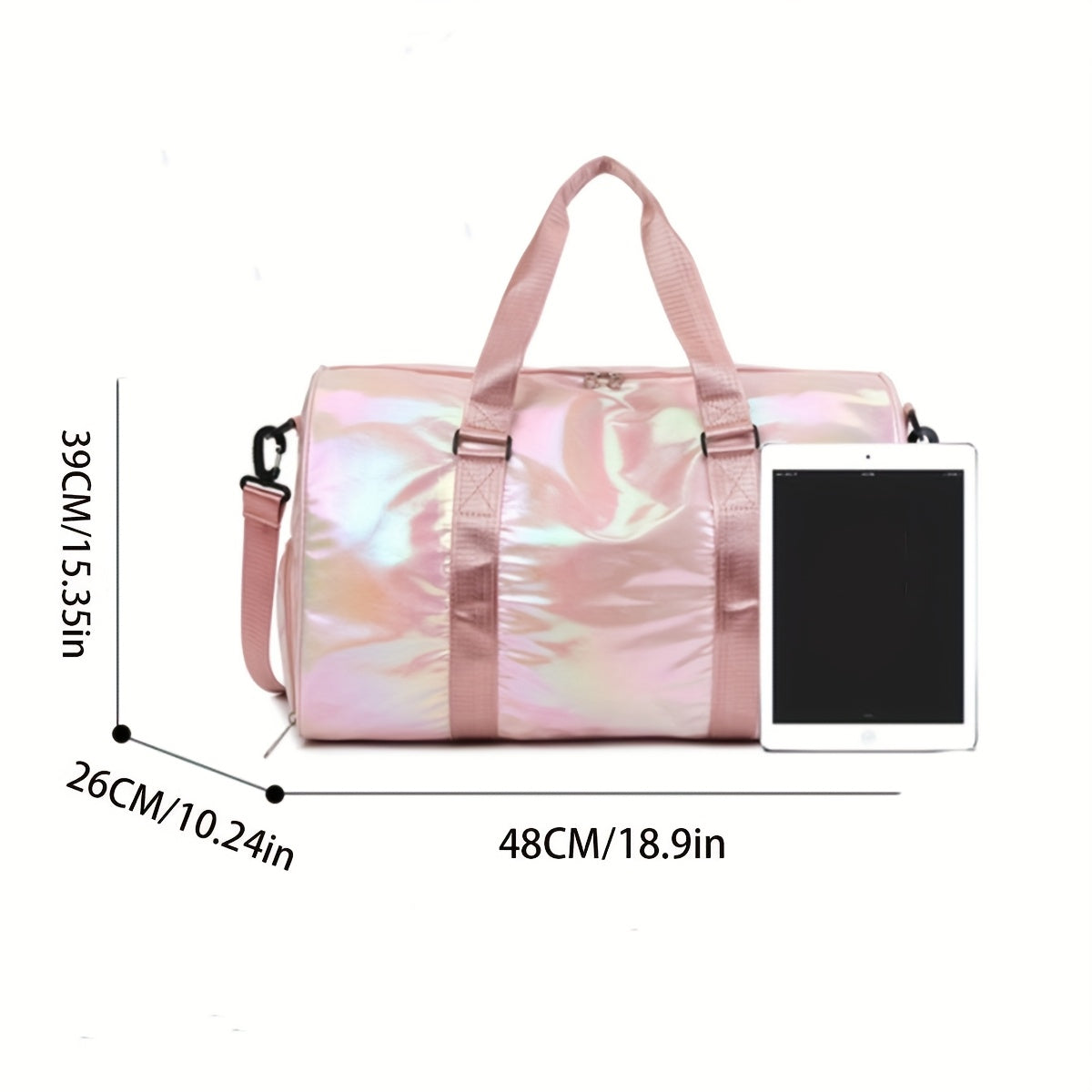 Custom Travel Bag High Capacity 1pc Embroidery Customization Travel Bag