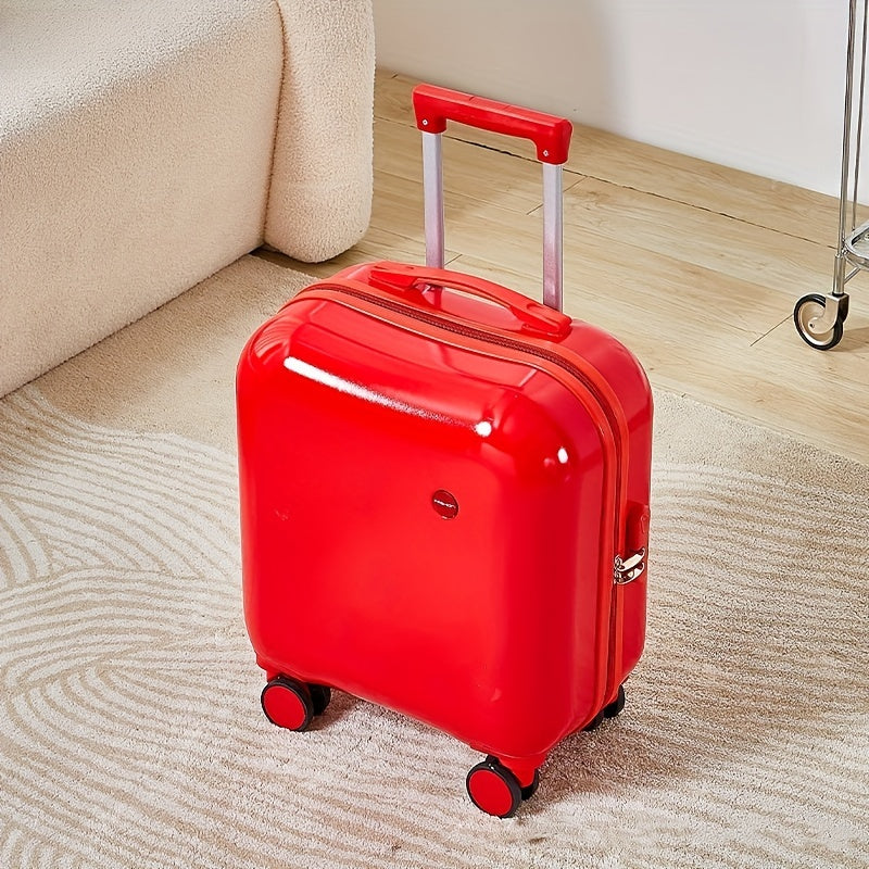 HOMEFISH Macaron Colors HOMEFISH 18-Inch Lightweight Carry-On - Durable PVC
