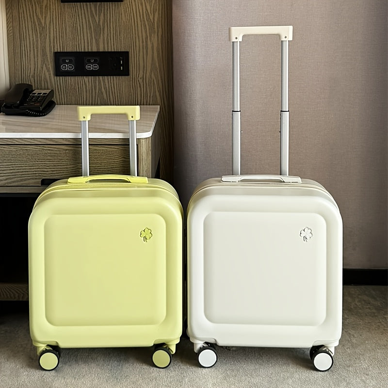 HOMEFISH 18-Inch Lightweight Carry-On Luggage with Spinner Wheels & TSA Lock