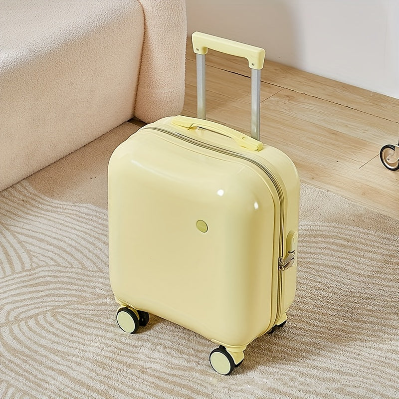 HOMEFISH Macaron Colors HOMEFISH 18-Inch Lightweight Carry-On - Durable PVC