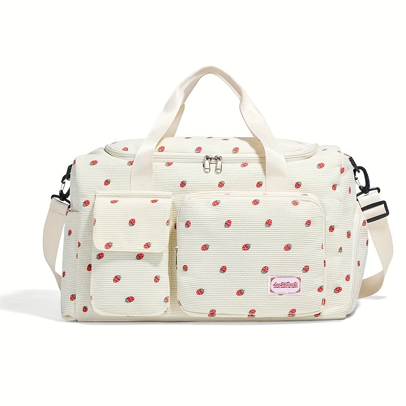 eonothem Large Capacity Travel Tote Bag with Multiple Pockets