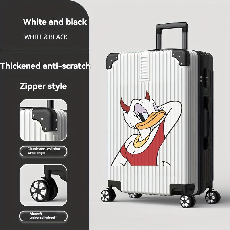 Disney Official Stitch & Minnie Mouse Suitcase with 360° Spinner Wheels
