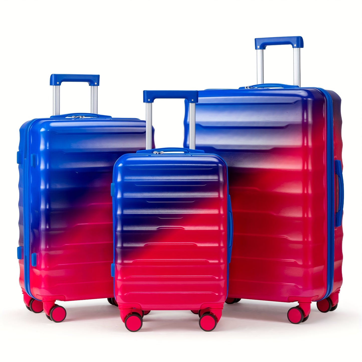 1pc Large 20\u002F24\u002F28-Inch Hardshell ABS+PC Suitcase with TSA Lock