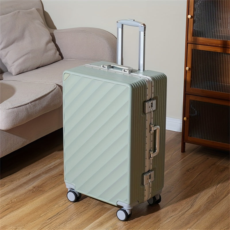 Elegant Suitcase GEYIDAISHU Aluminum Frame Suitcase