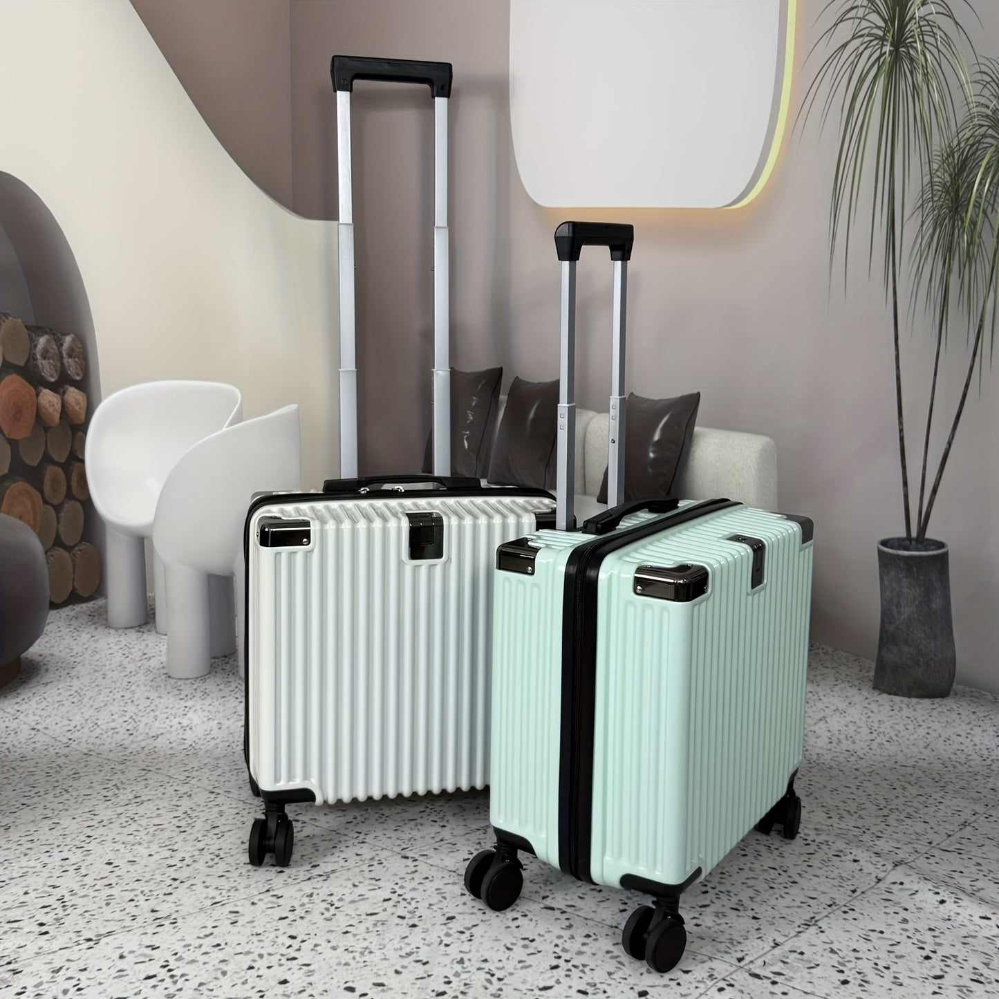 Convenient 18-Inch Fashionable Multifunctional Business Travel Suitcase
