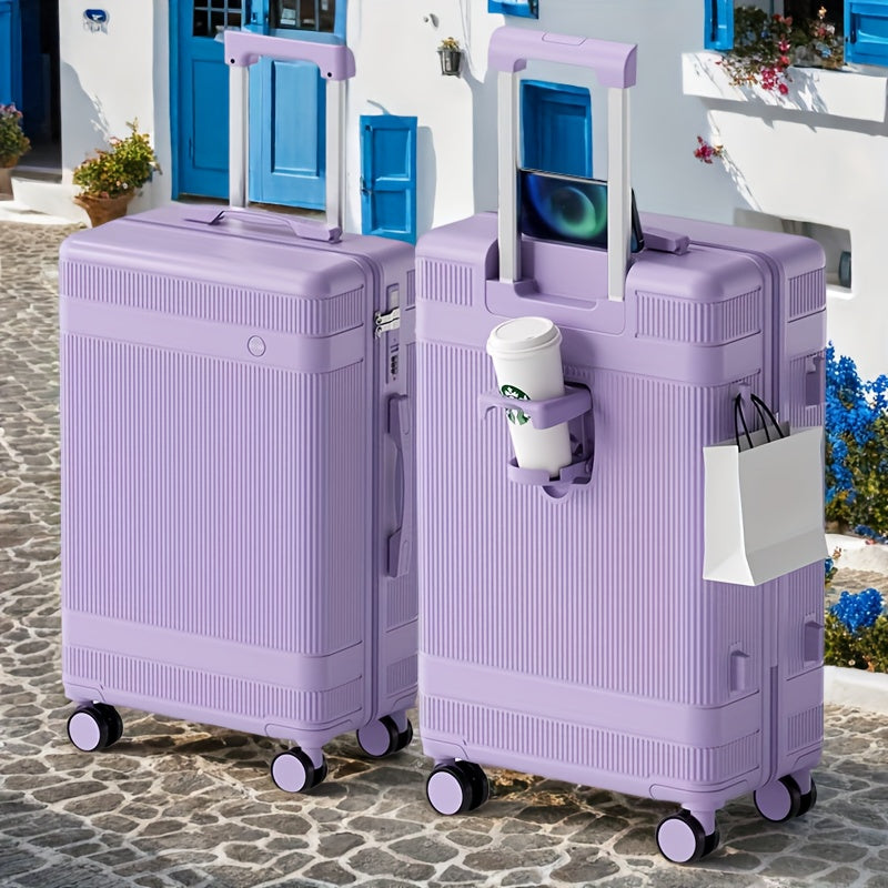 20-inch Large Capacity Hard Shell Suitcase with 4 Spinner Wheels