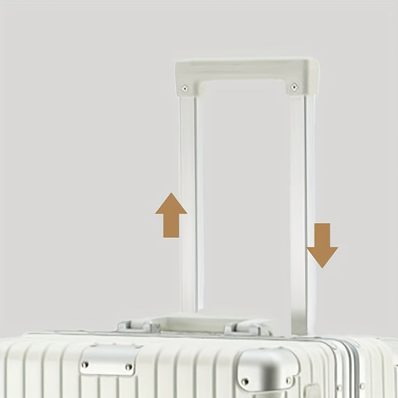 Suitcase, aluminum frame suitcase, spinner luggage with telescopic handle