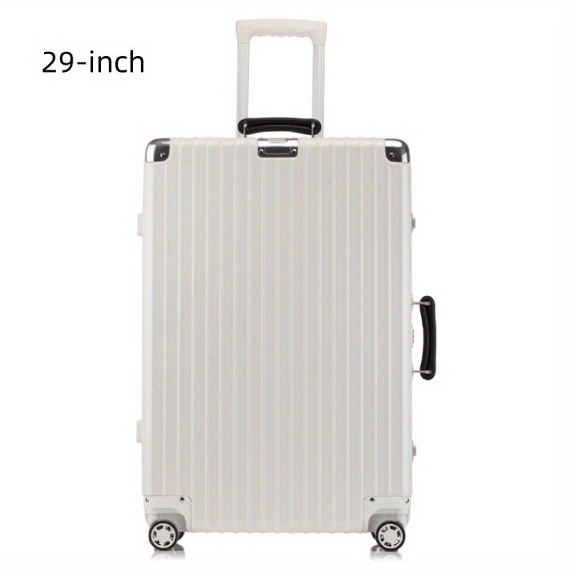 20-Inch Heavy-Duty Aluminum Frame Carry-On Suitcase with TSA Lock