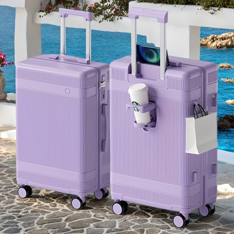 20-inch Large Capacity Hard Shell Suitcase with 4 Spinner Wheels