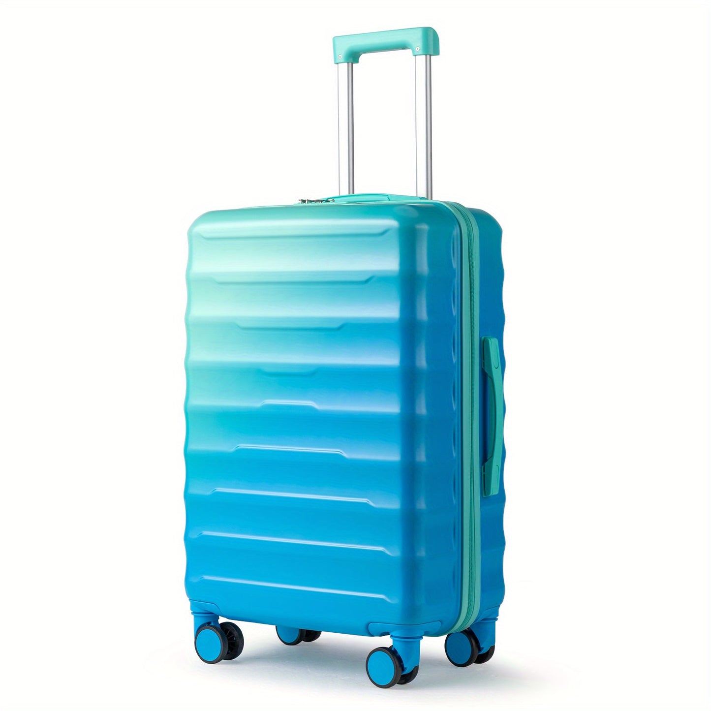 1pc Large 20\u002F24\u002F28-Inch Hardshell ABS+PC Suitcase with TSA Lock