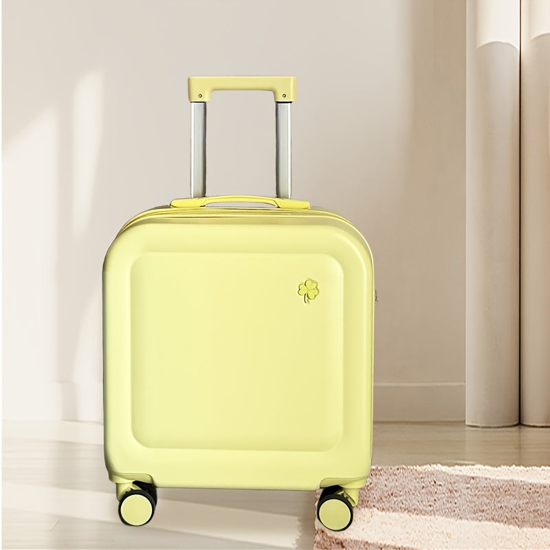 HOMEFISH 18-Inch Lightweight Carry-On Luggage with Spinner Wheels & TSA Lock