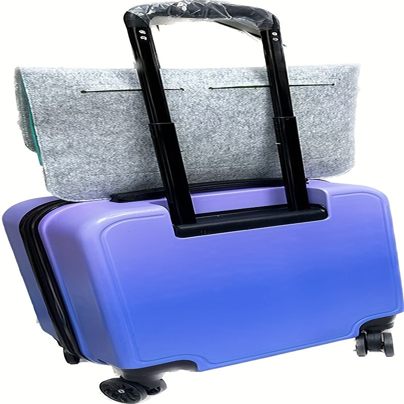 18-Inch Purple Gradient Hard Shell Suitcase with Combination Lock