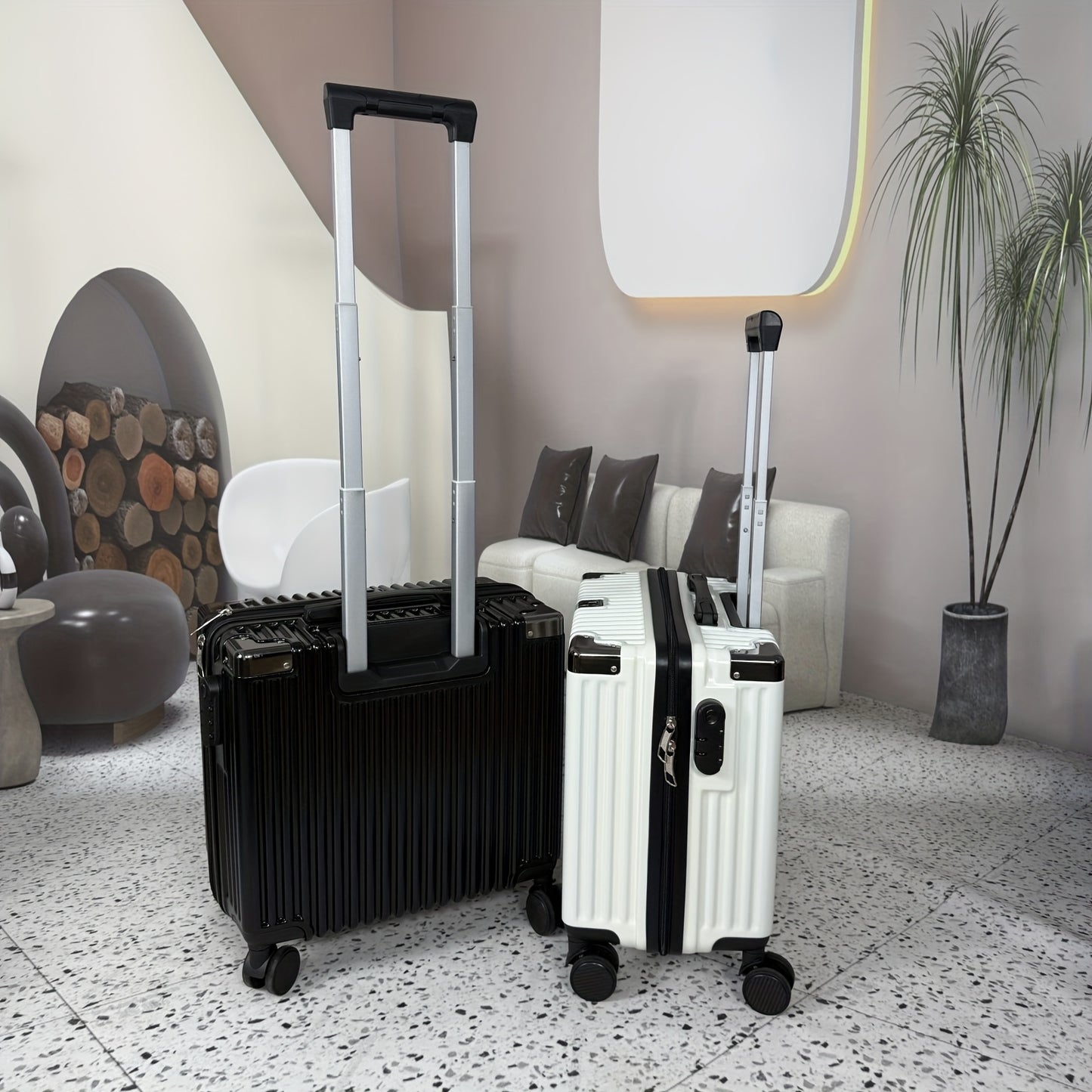 Convenient 18-Inch Fashionable Multifunctional Business Travel Suitcase