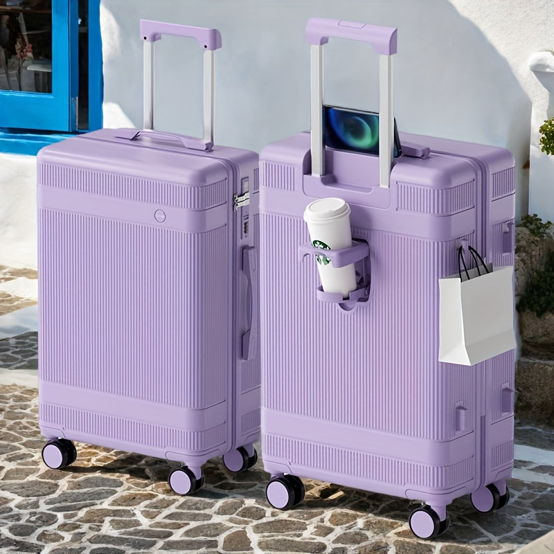 20-inch Large Capacity Hard Shell Suitcase with 4 Spinner Wheels