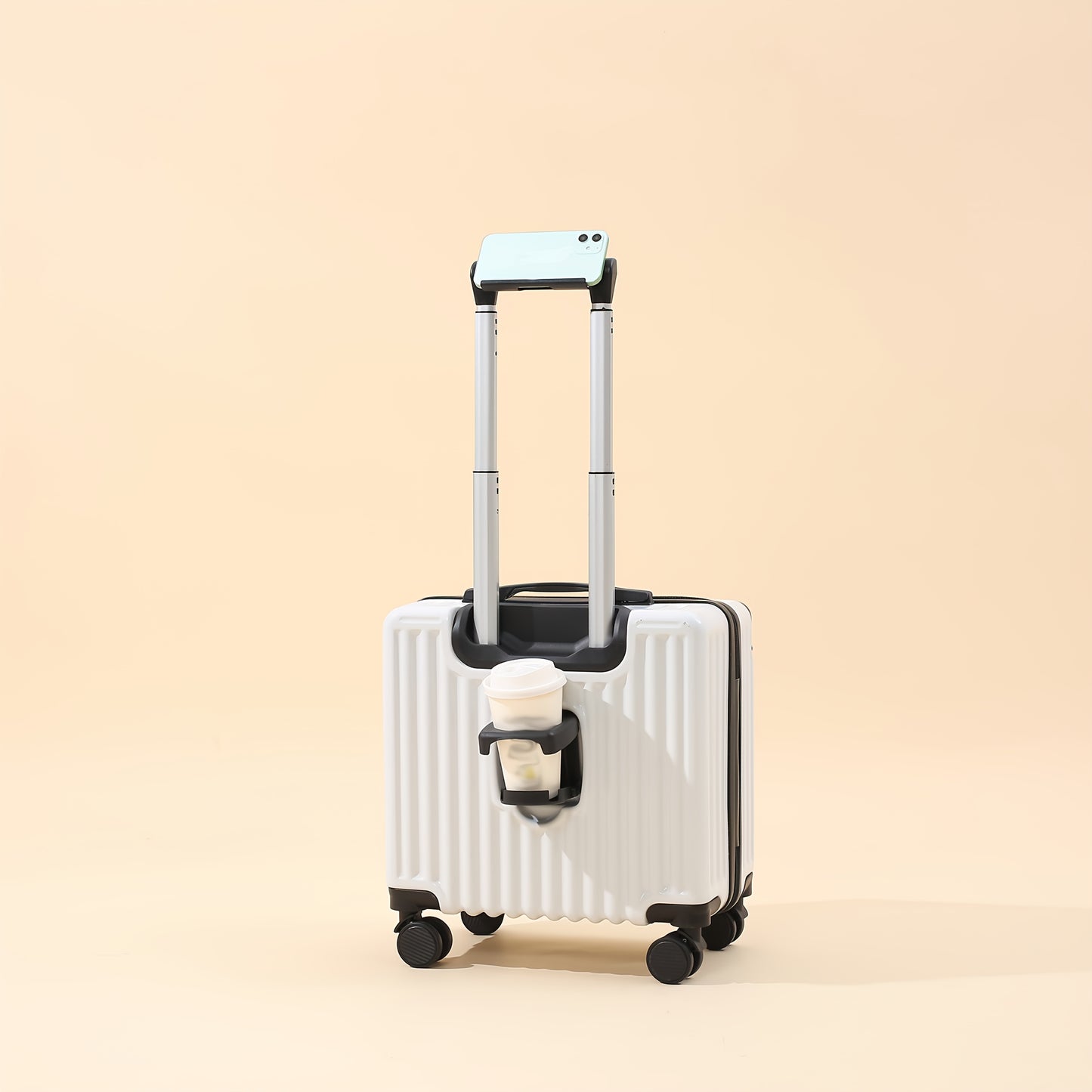 1pc 18-Inch Luggage, Travel Function Carry-On Luggage