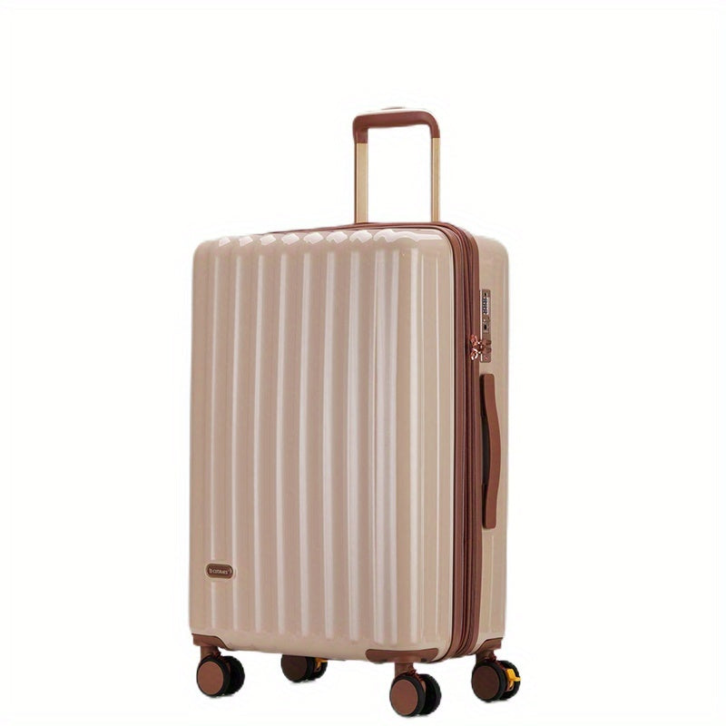 1 Set of 20\u002F24\u002F28-Inch Expandable Pullman Suitcase with Anti-Explosion Zipper