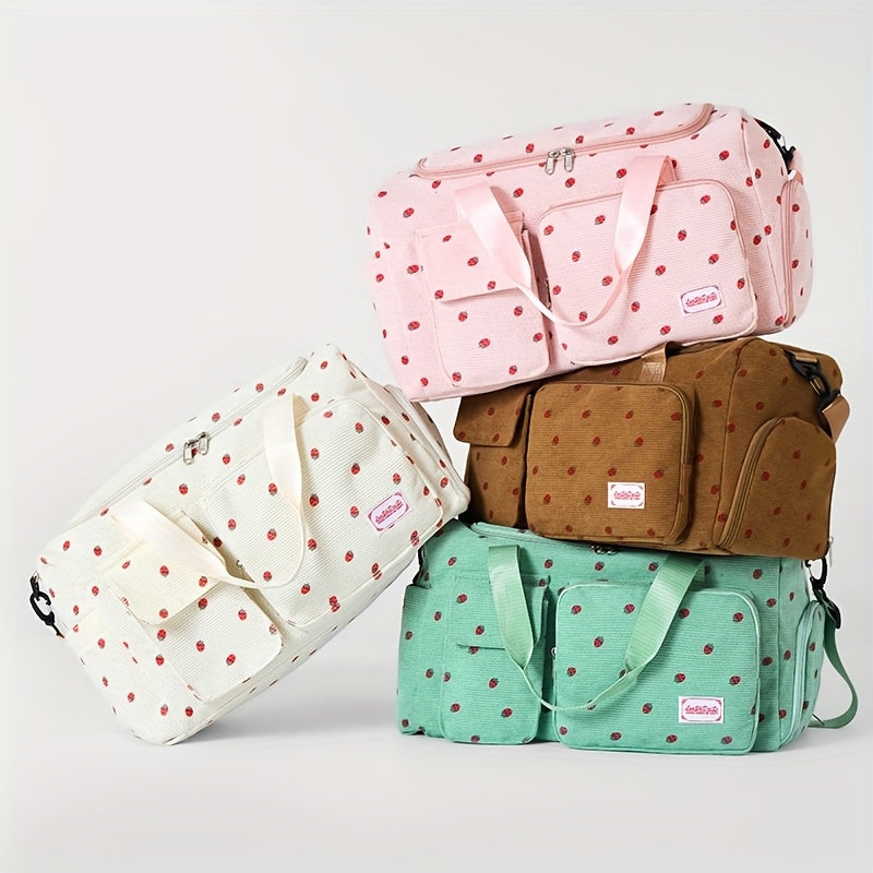 eonothem Large Capacity Travel Tote Bag with Multiple Pockets