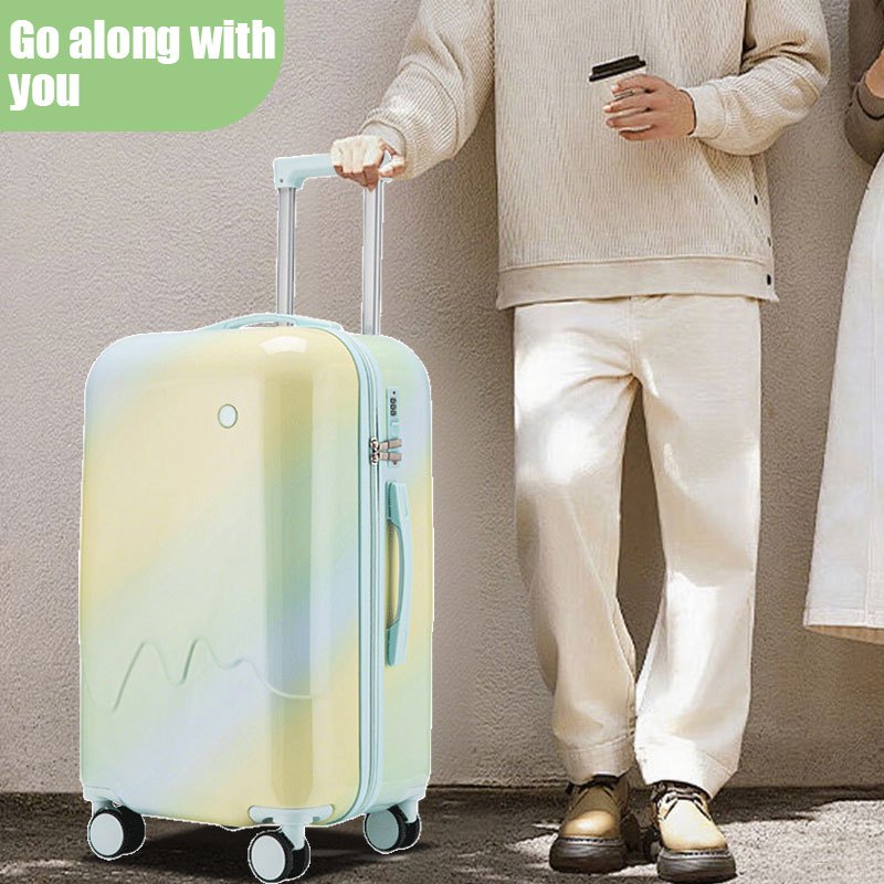 ET Gradient-Style Spinner Suitcase with Telescopic Handle